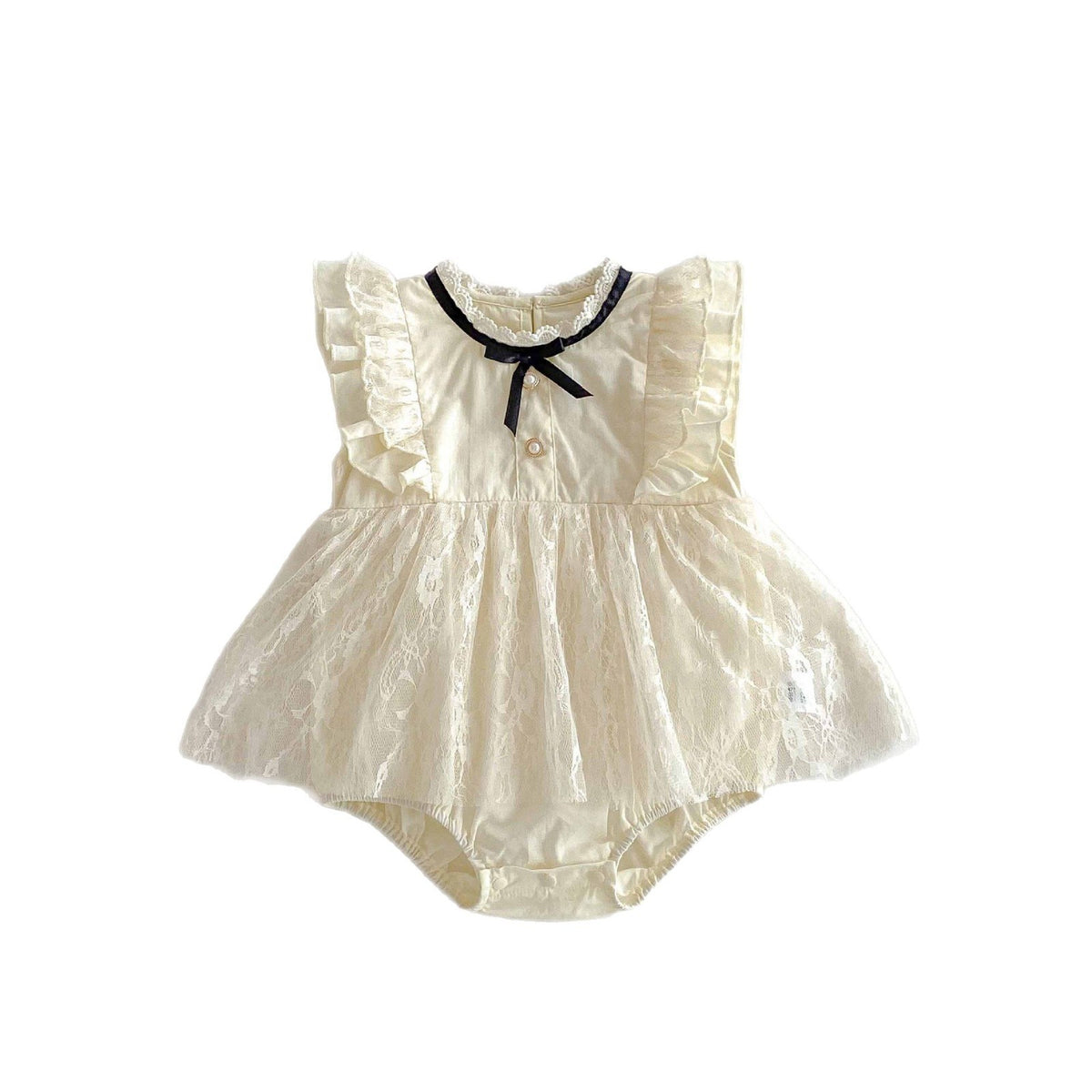 Baby Clothes Summer Lightweight Girl Baby Romper Lace Dress Princess Birthday Outfit A-Class