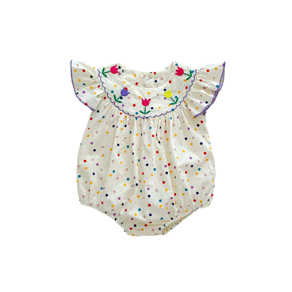 Baby Summer Clothes Girl Fashionable  Cotton Lightweight Romper Baby Girls Summer Princess Onesie Crawling Outfit