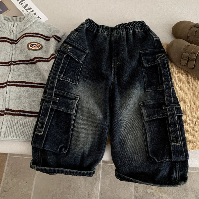Baby girl loose and thick pants