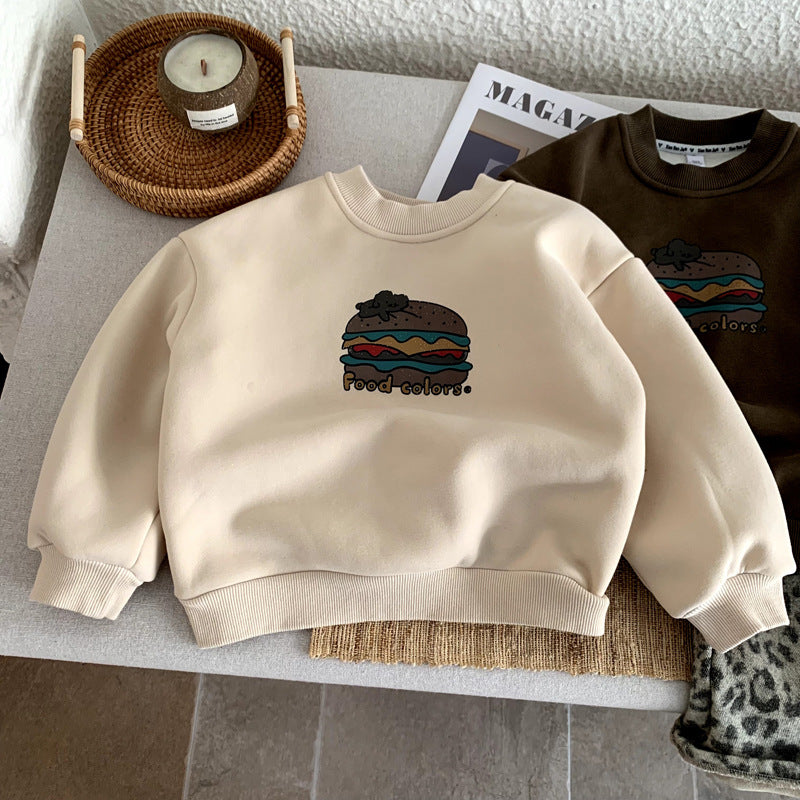 Baby tops girls' autumn and winter clothes children's clothes