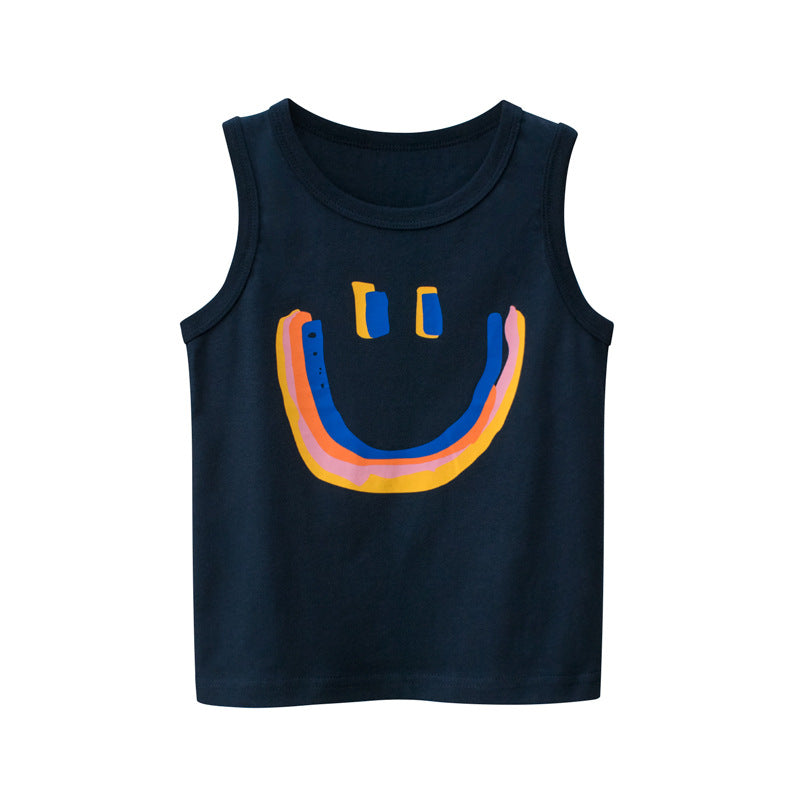 Children's Vest Baby Clothes Sleeveless