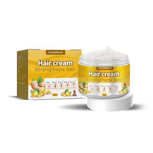 West&Month Hair Cream, Strengthens Hair, Firming Oil, Moisturizing And Smoothing Hair Conditioner