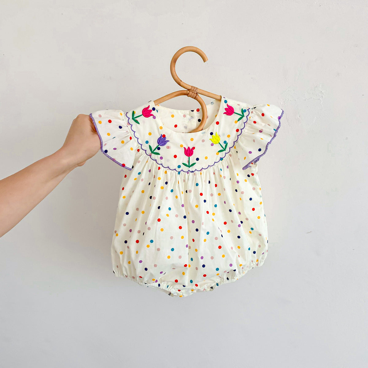 Baby Summer Clothes Girl Fashionable  Cotton Lightweight Romper Baby Girls Summer Princess Onesie Crawling Outfit