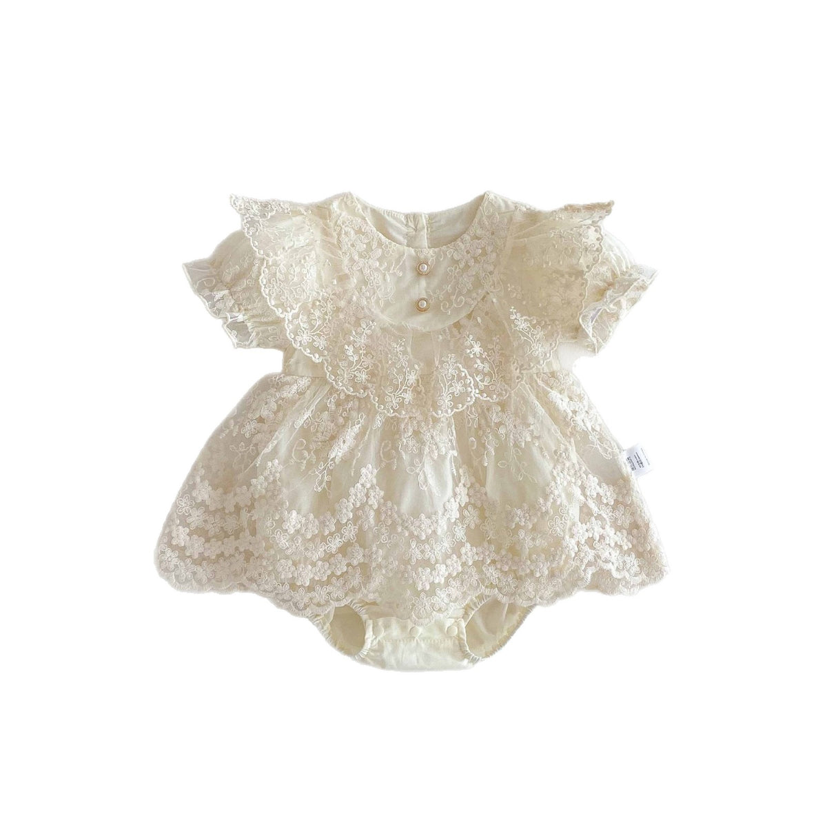Baby Clothes Romper Summer Lightweight Girl Baby Princess Bodysuit Dress 1st Birthday Outfit Newborn Onesie Cotton