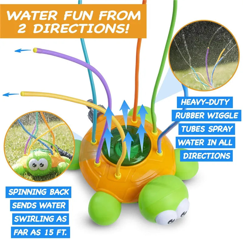 Cool Fun Bath Toys Ball Water Squirting SprinklerSummer  Baby Bath Shower Kids Toys